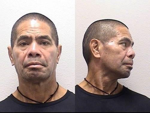 Booking photos of Larry Kaualeni Abenes